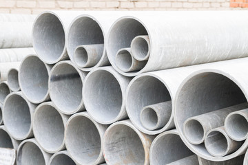 Pipes without naportnye used for construction