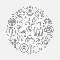 Job and career illustration