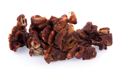 Tamarind isolated on the white background