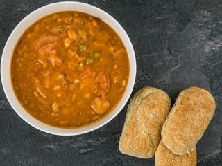 Chunky Vegetable and Chicken Soup