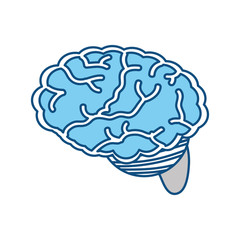 Human brain symbol
