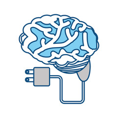 Human brain symbol