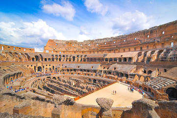 Colosseum in Rome, Italy