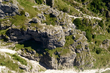 rock crags of Resegone peak, Italy