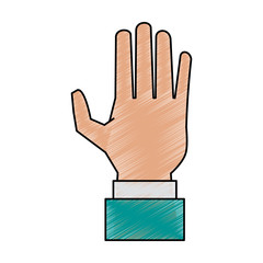 Obraz premium hand vector illustration