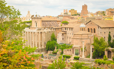 Roman Forum in Rome, Italy