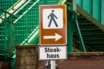 Schild 224 - Steakhaus