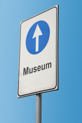 Schild 173 - Museum - obrazy, fototapety, plakaty