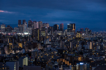 Fototapeta na wymiar Night view of Tokyo　東京の夜景２