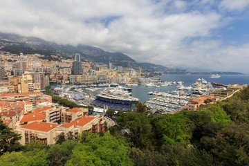 Naklejka na ściany i meble Monaco, Monte Carlo