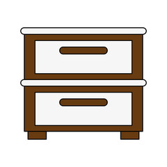 drawer vector illustration