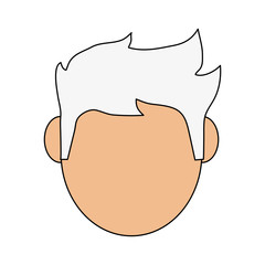 man head vector illustration