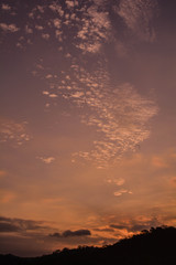 Atardecer en mirador 