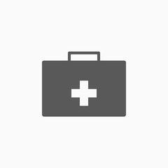 Obraz premium first aid kit icon