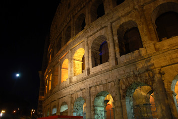 Fototapeta na wymiar Coliseum in Rome