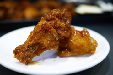 fried chicken wing korea style