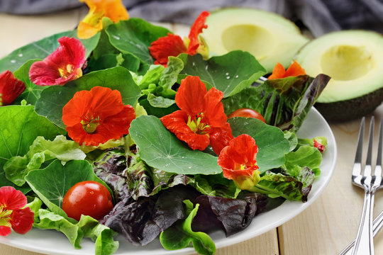 nasturtium salad