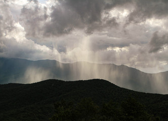 Rain Over The Mountains