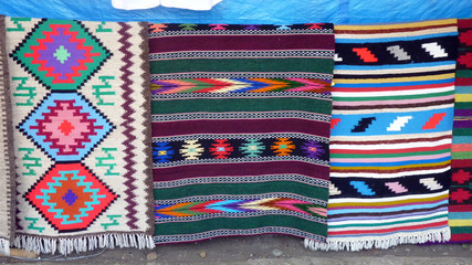 traditionelle Textilien in Rum&auml;nien