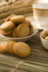 Jeera Coolies or Salty Cumin Seed Biscuits