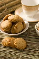 Jeera Coolies or Salty Cumin Seed Biscuits