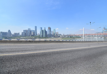 chongqing cityscape,yangtze river bridge
