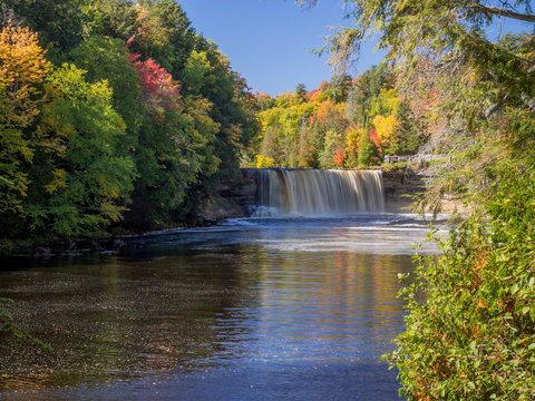 Upper Tahquamenon Falls during Fall