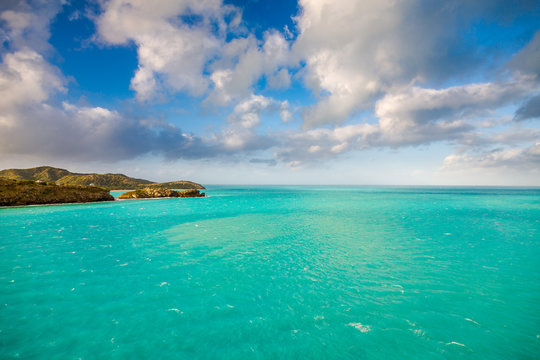 Panoramic View At Sunrise In St. John's, Antigua And Barbuda