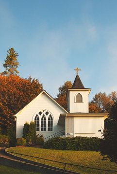 Church, Country, Autumn