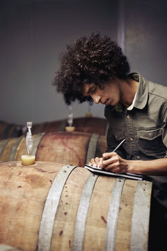 Real people doing jobs alcohol industry