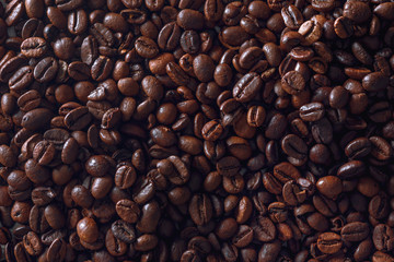 Roasted coffee beans