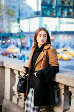 Woman portrait in New York City