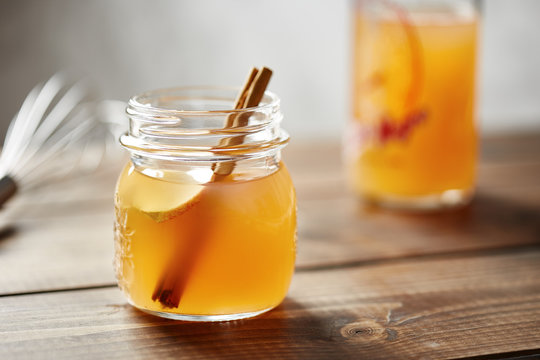 Homemade apple cider