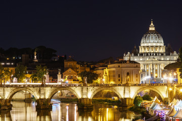 Fototapeta premium Rome by night