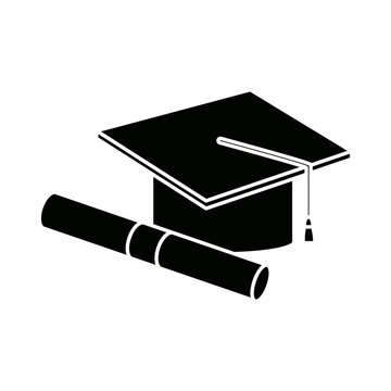 graduation cap diploma certificate school