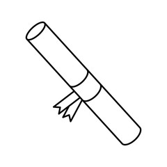 rolled passed certificate degree of university or school success