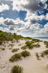 Klein Bonaire Beach, capture in this beautiful island close to the Capital of Bonaire, Kralendijk island of the Netherlands Caribbean, with its paradisiac beaches and water.