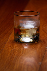 scotch served on the rocks