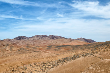 Fototapeta na wymiar Stunning view to the desert