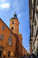 Fototapeta na wymiar City of Warsaw, Old Town, Poland