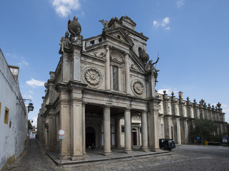 Obraz premium Church of Nossa Senhora da Graca in Evora , Portugal
