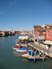 Fototapeta na wymiar Murano and Boats