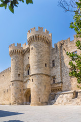 Rhodes Castle Greece Europe