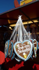 Lebkuchenherzen auf dem Oktoberfest