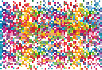 Colorful geometric background.