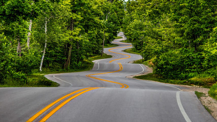 Triple S Curve - A very curvy road