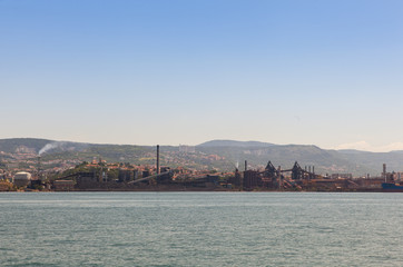 Obraz premium View of the cast iron industry