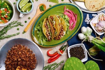 Tacos de picadillo