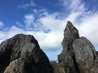 Fototapeta na wymiar Pointy Rock