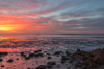 Obraz premium Low Tide at Lota.